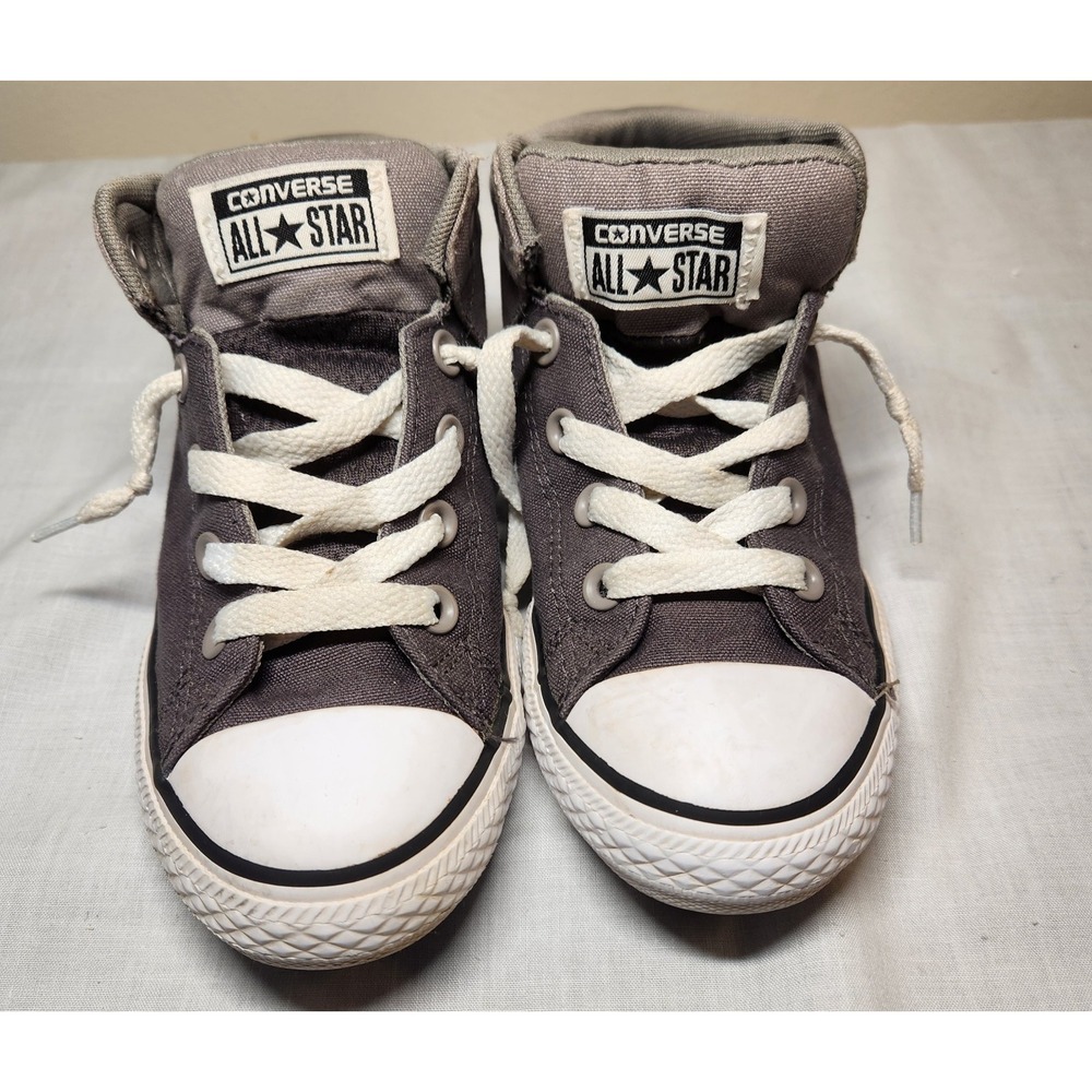 Converse All‎ Star converse  Grey  Shoes Junior Size 5 Sneakers Mid Top
